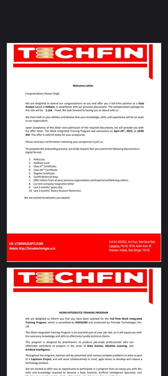 PawanSi92113024's tweet image. @Cybercellindia @CIBIL_Official   @AxisBankSupport
From my account loan has been disbursed on 6'April2023 from @FibeIndia  app in #techfin account for job  but i didn't get any services or unable to contact from them #SCAM 

Pawan Singh
RegNo. 8114260305
pawansingh20150@gmail.com