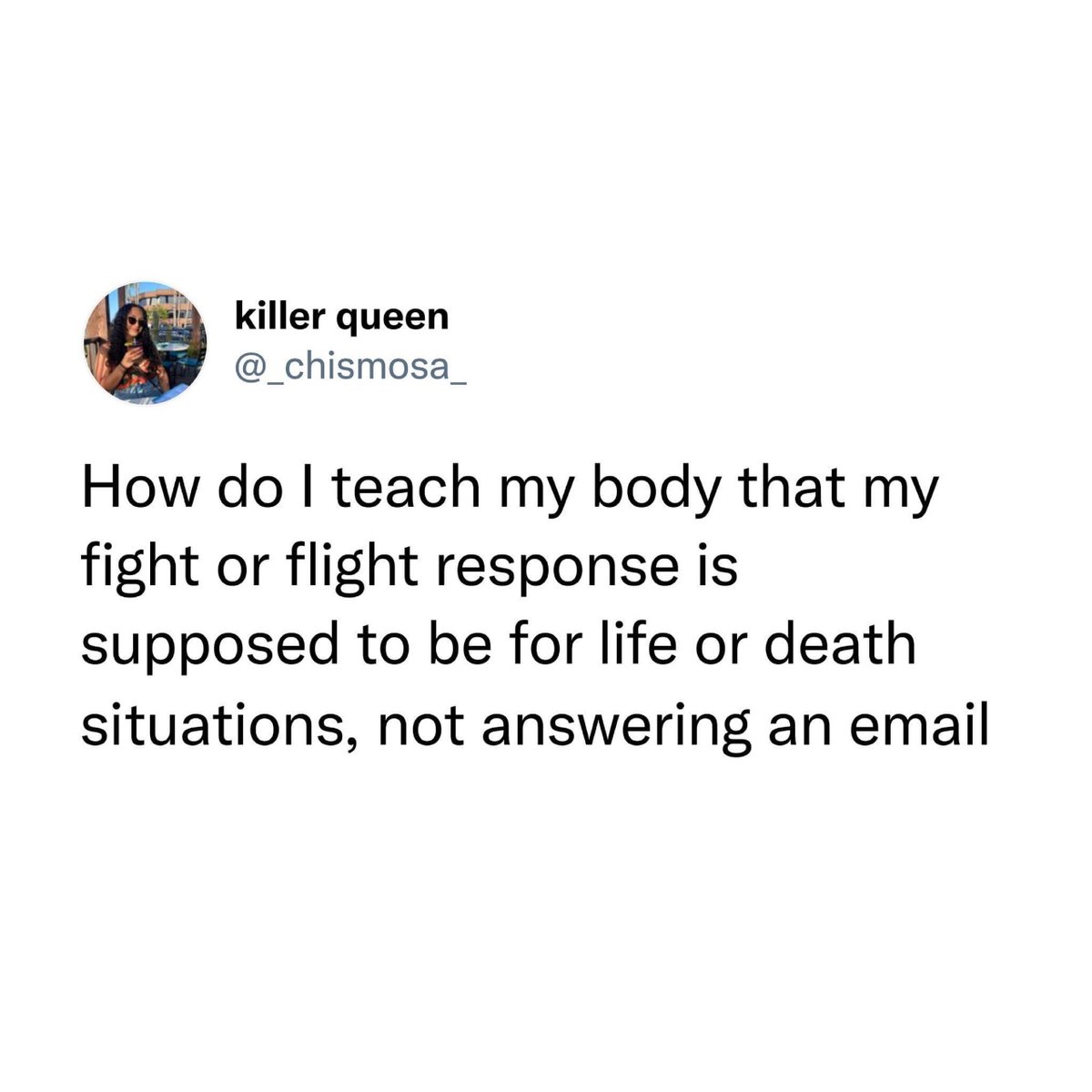 deadinsidebut_'s tweet image. Anybody? 🤔😅

[credit: @_chrismosa_]

#anxietyhumour #anxietyjokes #anxietyhumor #anxiety #fightorflight #meme #memes #funnymemes #deadinsidebutlol #funnymeme #funnymemesdaily #textmeme