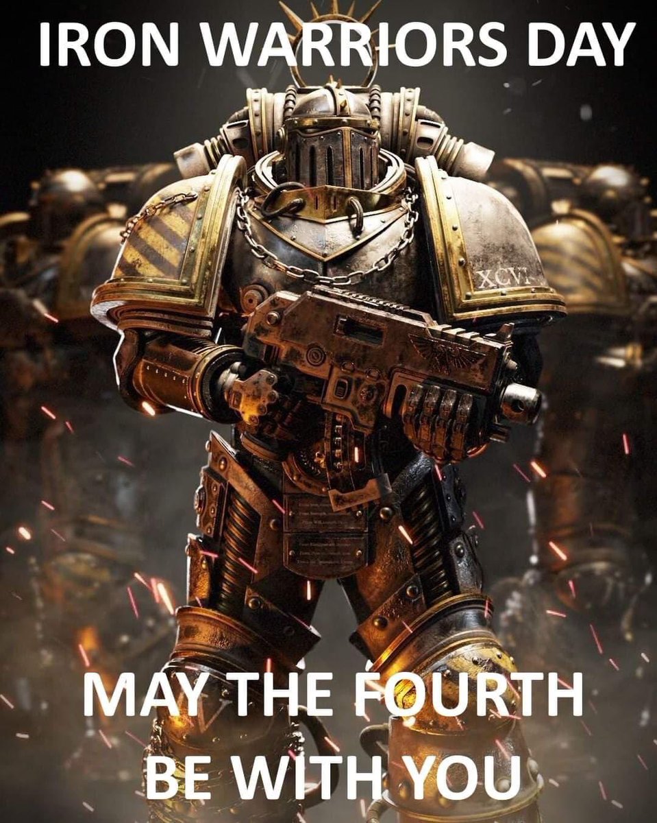 My kind of May the 4th #IVLegion #IronWithin