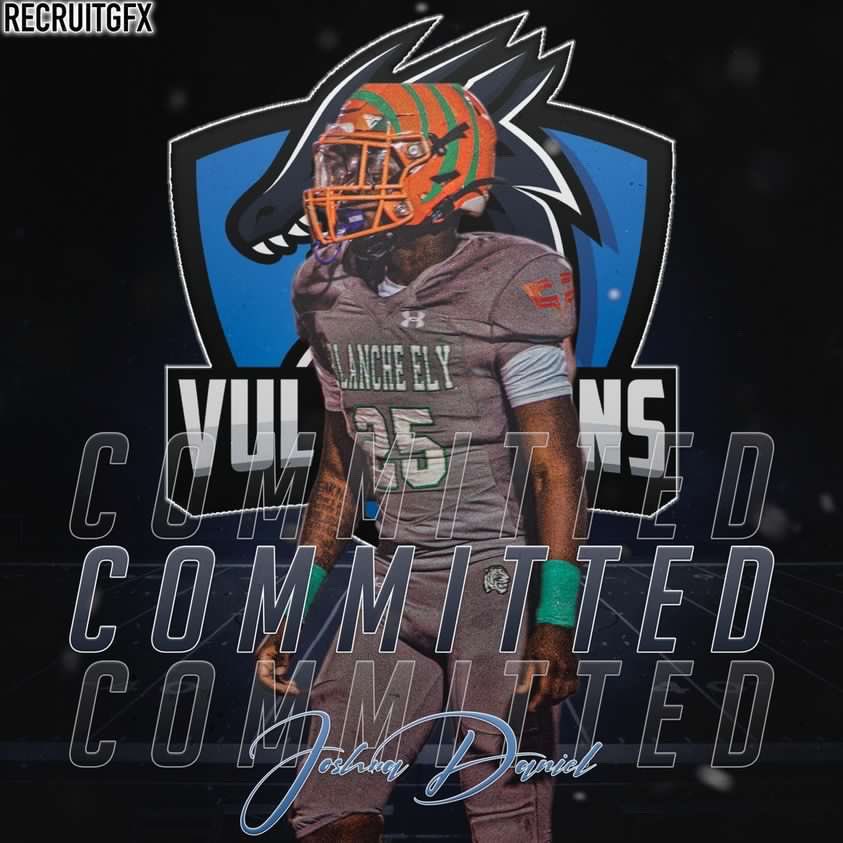 Josh Daniel (@_joshua_daniel_) on Twitter photo After Talks With My Family And <a href="/coachMeJelly/">COACH ALPHONSE</a> I Am 100% Committed To Virginia University Of Lynchburg 💙🖤 <a href="/FootballVul/">VUL Football</a> #ComingForItAll💯 After Talks With My Family And <a href="/coachMeJelly/">COACH ALPHONSE</a> I Am 100% Committed To Virginia University Of Lynchburg 💙🖤 <a href="/FootballVul/">VUL Football</a> #ComingForItAll💯