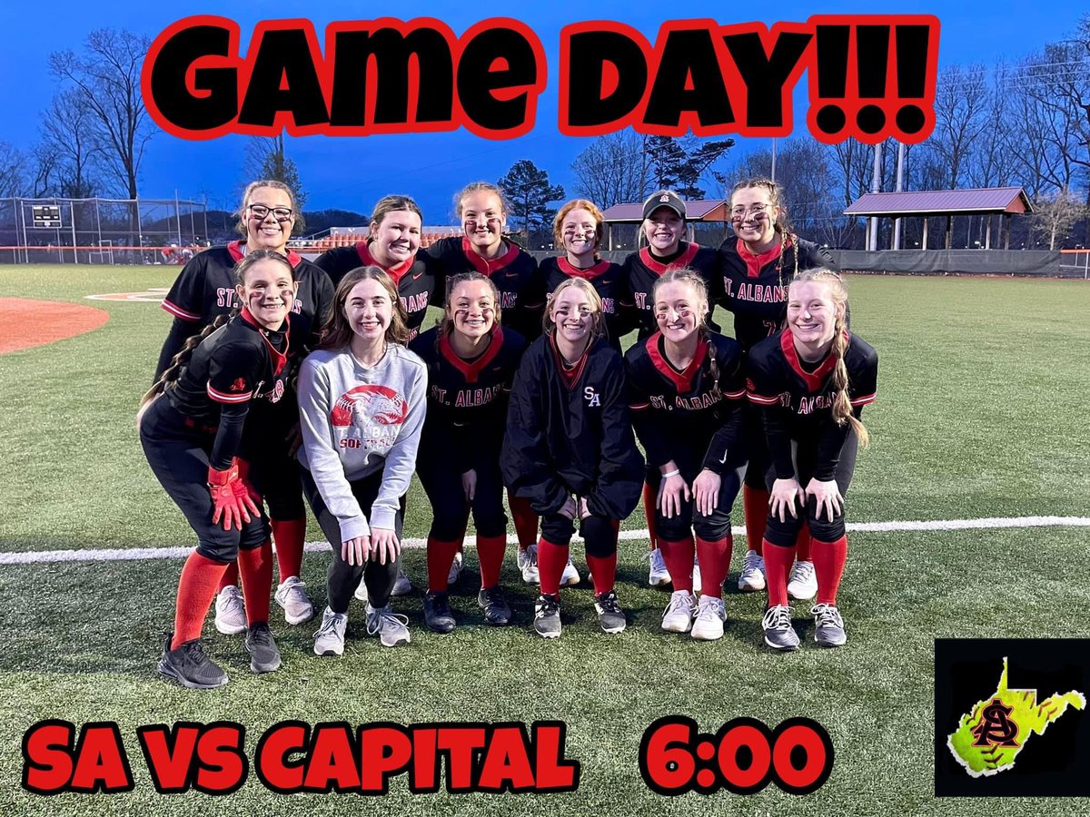 lescottyoung's tweet photo. It’s Sectionals Time!!  

Your Lady Red Dragons take on the Capital Cougars at 6:00 this evening at home!  Come out and cheer them on, be loud-be proud!  #wvprepsb
#packthetrack
#sasoftball https://t.co/ztWiXgGoIH