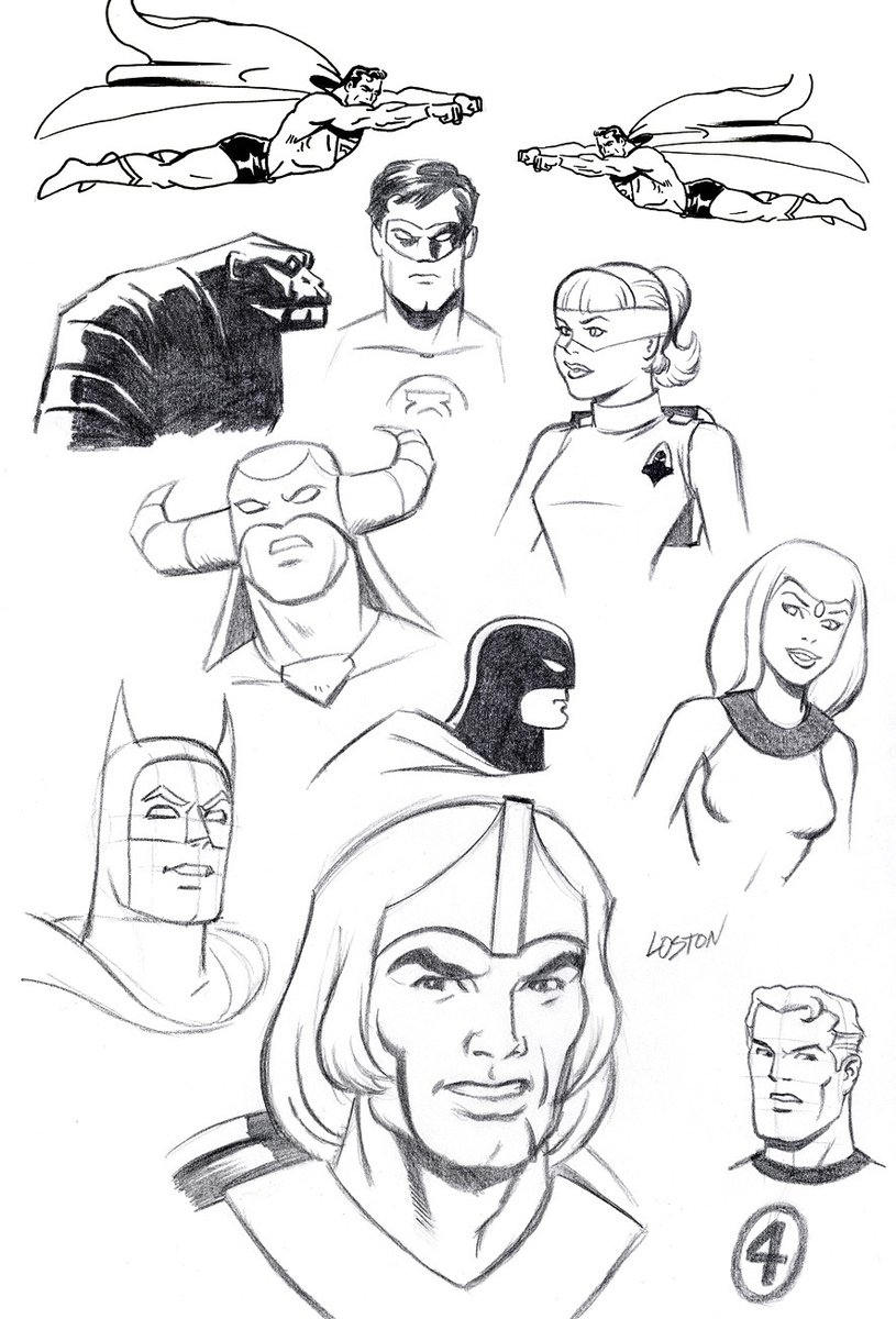 Loston_Wallace's tweet photo. #Herculoids #Superman #Mightor #SpaceGhost #Jan #GreenLantern #Batman #MrFantastic
More random stuff on a page! Superman, Herculoids, Space Ghost, Batman, Mr Fantastic & Mightor! https://t.co/oH0ePHRjM0