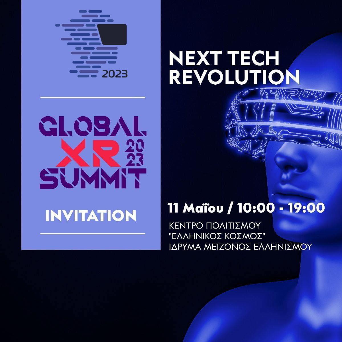 Hellenic_Cosmos's tweet photo. Global XR Summit at Hellenic Cosmos Cultural Centre 11th of May!
 https://t.co/D6kqwIUEhe 
#xrcosmos #XR #Globalsummit https://t.co/B7ofI87LwG