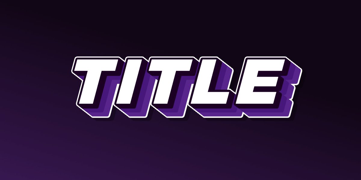 fonttextup's tweet photo. Create stunning 3D sticker effects with FontTextUp - the ultimate 3D lettering builder for typography and advertising. 
https://t.co/0BTfUMvza7
 #logo #3Dlettering #FontTextUp #typography #advertising #design #stunning #eyecatching #standout #graphicdesign #marketing #branding https://t.co/y4wxh2iky1