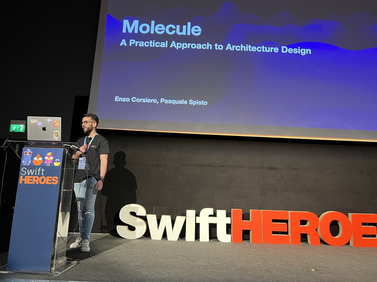Now: Molecule - A practical approach to architecture design, with <a href="/Enzocorsiero/">Enzo</a> and <a href="/PasqualeSpisto/">Pasquale Spisto</a>