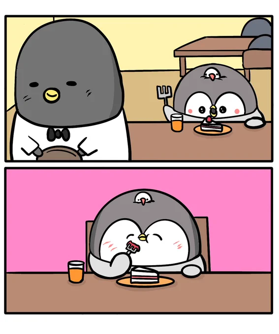 ちゃんぺんと優しいアザラシおばけ 「苺のショートケーキ」