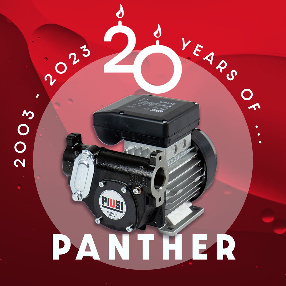 Il 2023 è un anno speciale per PIUSI. Non solo celebriamo il nostro 70esimo anniversario, ma festeggiamo anche un altro traguardo importante: la nostra Panther compie 20 anni! #Panther20 #70annidiPIUSI
