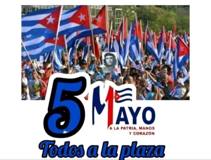 MayraLluis62330's tweet photo. Los trabajadores de la Unidad Empresarial de Base Manzanillo perteneciente a la Universal Granma estaremos presentes en el desfile por el Primero de Mayo. 
#ALaPatriaManosYCorazon https://t.co/kWyIAjkOHo