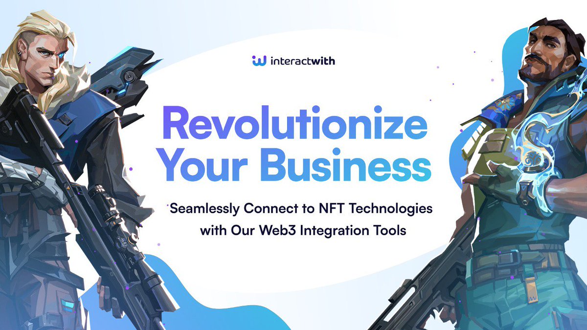 🚀 Ready to experience the future of #web3 integration? Join #InteractWith today and connect your business to NFT technologies with ease!  
🔗 Get started: interactwith.com