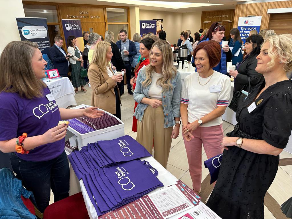 lcraig_linda's tweet photo. Delighted to be in attendance at CNO conference promoting opportunities to engage with the experiences of our service users, families and carers though Care Opinion. @careopinion @publichealthni @CNO_NI #CNONIConf23 https://t.co/OFNZ1P4Aiv
