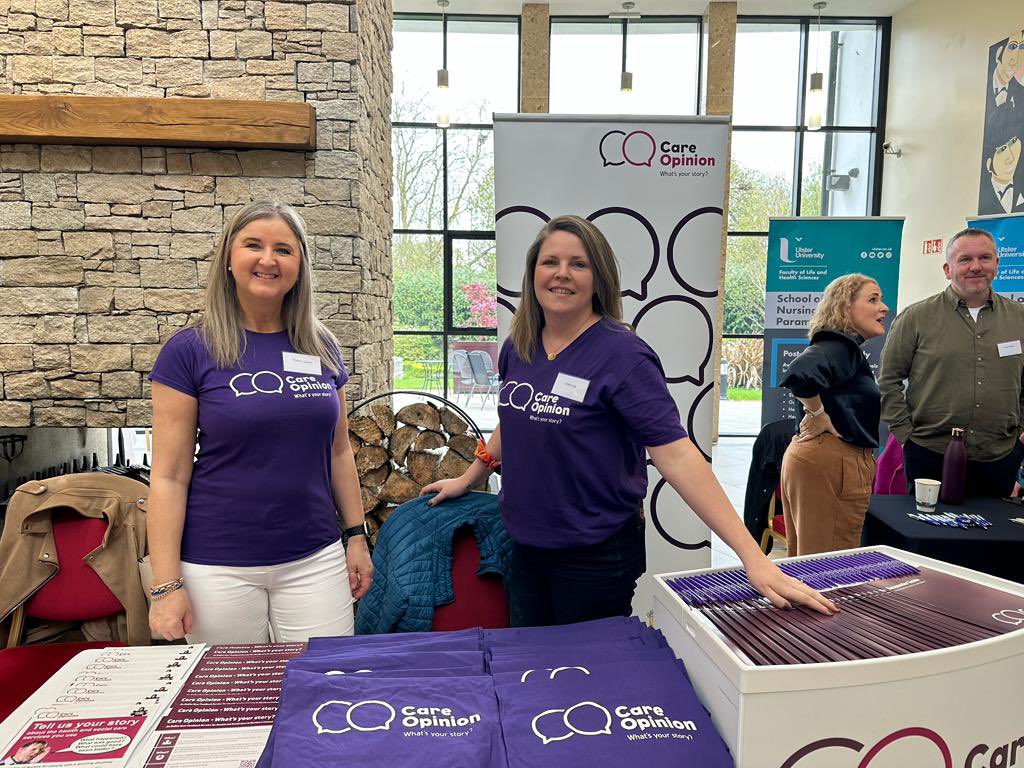 lcraig_linda's tweet photo. Delighted to be in attendance at CNO conference promoting opportunities to engage with the experiences of our service users, families and carers though Care Opinion. @careopinion @publichealthni @CNO_NI #CNONIConf23 https://t.co/OFNZ1P4Aiv