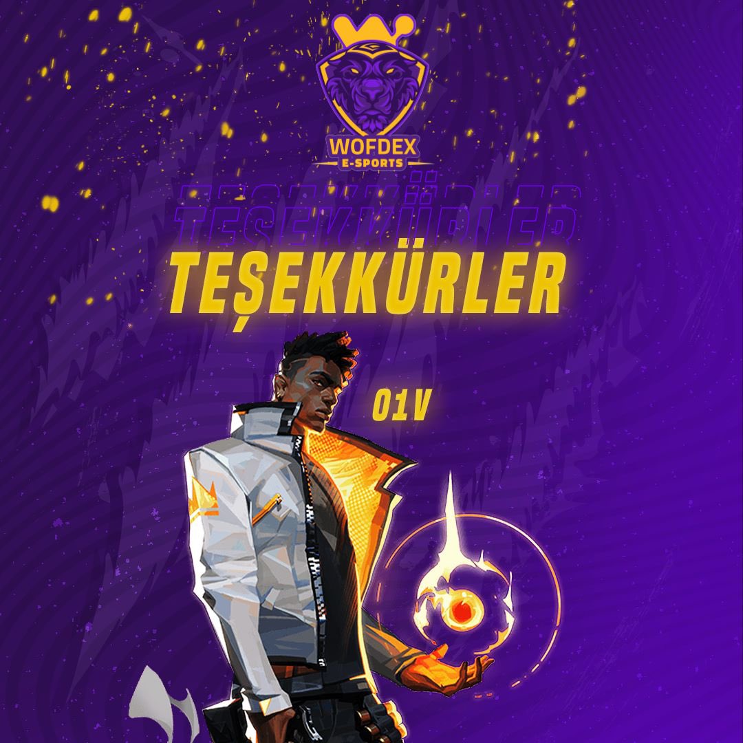 VALORANT koçumuz Berk “O1V” Uslu ile yollarımızı ayırmış bulunuyoruz.

Kulübümüze verdiğin emeklerden dolayı teşekkür eder, kariyerinde başarılar dileriz.

#VamosWofdex #WFDWIN #Gelecekşimdi #Wofdex