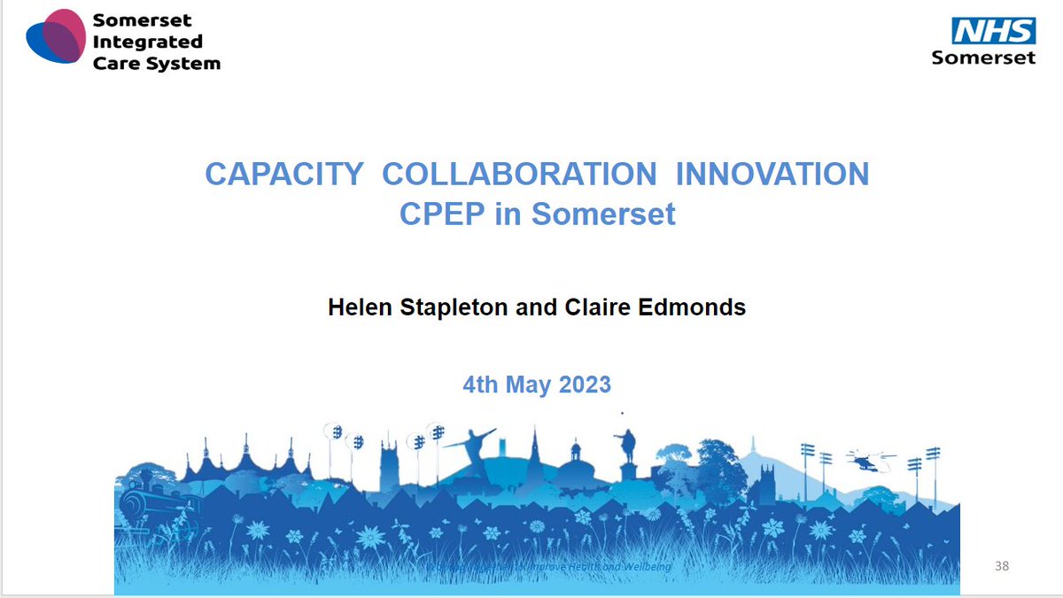 Looking forward to the presentation from Helen and Claire from #somerset  Integrated Care and #somerset  ICB at the <a href="/NHSHEE_SWest/">NHSE Workforce, Training and Education – SW</a>  event. @jane_bunce <a href="/carrie_biddle/">Carrie Biddle</a> @tupper32a