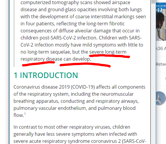 1goodtern's tweet photo. 🔥<screams internally, externally, eternally>🔥
SARS-CoV-2 causing Chronic Lung 🫁🪠 Disease in children ***after recovery*** from ***mild infection***.
<rages> https://t.co/xo8UM50Fgp