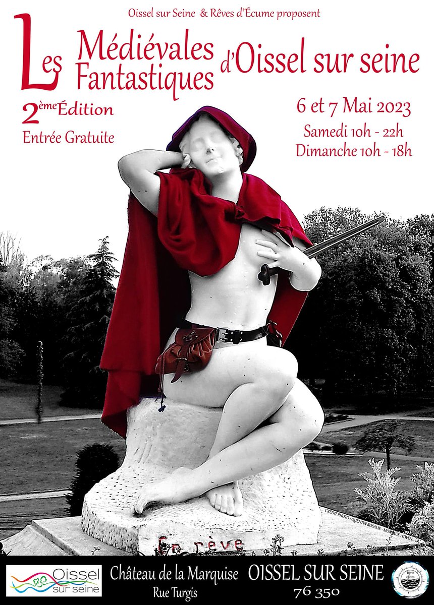 LU6D #rouen  est présent ce week-end pour "les Médiévales Fantastiques de Oissel". Venez vous mesurer à nos cibles #G2H!
Entrée sur le site médiéval gratuite et animation LU6D offerte sans réservation au préalable.

lu6d.fr/villes/rouen/