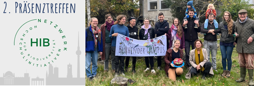 Blühender Campus FU Berlin (@campusnatur_fu) on Twitter photo Vom 2.-4. Juni findet bei uns an der <a href="/FU_Berlin/">Freie Universität</a> das Jahrestreffen des <a href="/netzwerk__HIB/">Netzwerk Hochschulinitiativen für Biodiversität</a> statt 🦉🦗🌾🌷
Ihr seid selbst an einer Hochschule zum Thema Natur & Artenvielfalt aktiv? Ihr wollt gerne aktiv werden und unser Netzwerk kennenlernen? Meldet euch an: forms.office.com/r/33DDdMSG6Y Vom 2.-4. Juni findet bei uns an der <a href="/FU_Berlin/">Freie Universität</a> das Jahrestreffen des <a href="/netzwerk__HIB/">Netzwerk Hochschulinitiativen für Biodiversität</a> statt 🦉🦗🌾🌷
Ihr seid selbst an einer Hochschule zum Thema Natur & Artenvielfalt aktiv? Ihr wollt gerne aktiv werden und unser Netzwerk kennenlernen? Meldet euch an: forms.office.com/r/33DDdMSG6Y