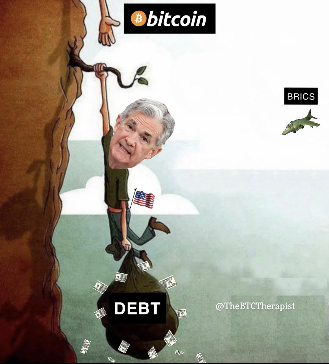 #BTC is the ONLY way out.