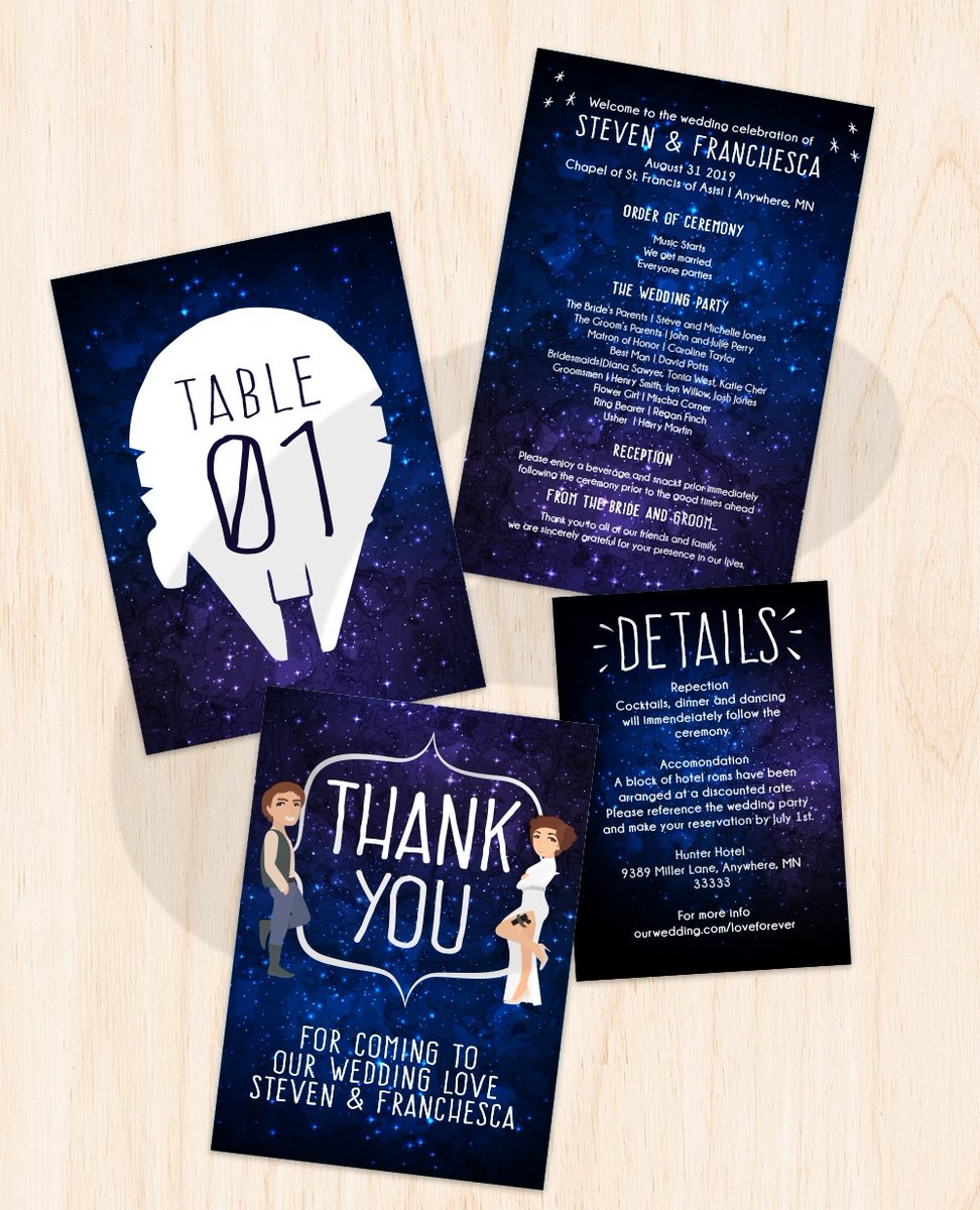 efeldmandesign's tweet image. Happy #Maythe4th

We love some Star Wars here from our main general Leia to the cutest of Jedi with Grogu, here are some designs I&apos;ve done over the years inspired by the franchise that is out of this world.

#starwars #invitationdesign