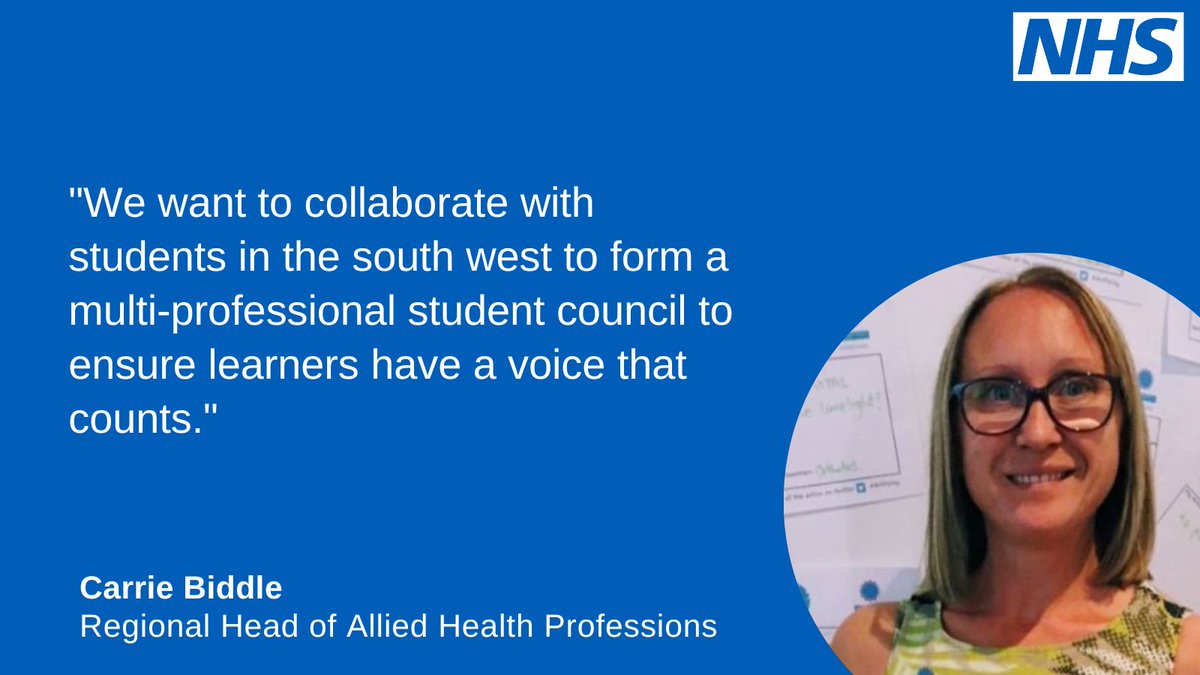 The South West Multi-Professional Student Council will enable us to give learners a platform to voice their opinion and concerns effectively. Complete the expression of interest today 👉orlo.uk/XwuWv <a href="/carrie_biddle/">Carrie Biddle</a> #SWStudentVoice