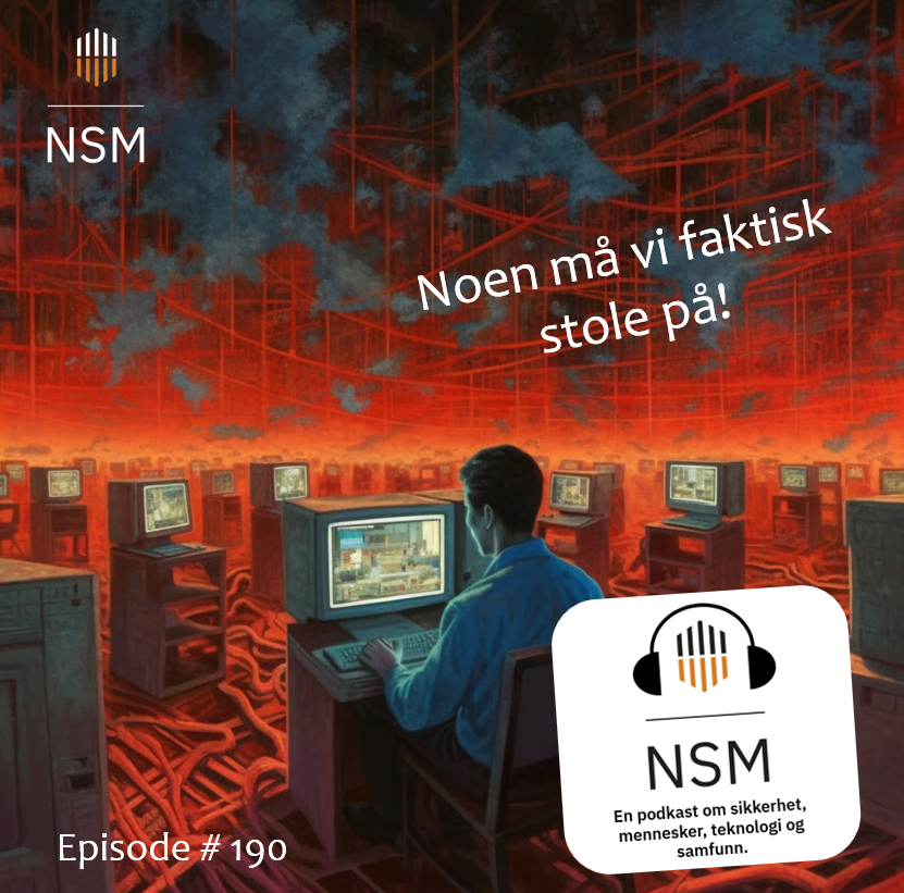 Det har kommet mange reaksjoner etter NSMs anbefaling om å ikke ha installert TikTok på tjenestemobiler Men hva gjøres med med de andre appene? Noen må vi faktisk "stole på", sier <a href="/Secdefence/">Roar Thon</a>  og utdyper dette nærmere i denne ukes podkastepisode.

soundcloud.com/nasjonal-sikke…