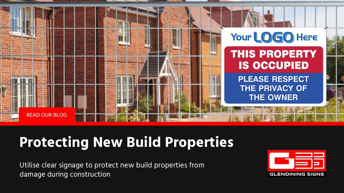 GlendiningSigns's tweet photo. Glendining Signs has explored some of the ways to protect new build properties using signage in our latest blog.
https://t.co/vbKQ1zCNmu

#GlendiningSigns https://t.co/KxZwb98Vml
