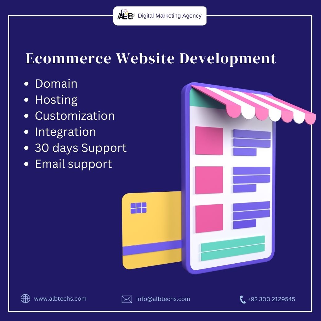 Are you looking to take your business to the next level and reach a wider audience? Look no further than e-commerce website development! With a professionally 

#albtechs #digitalmarketingagencyonline #digitalmarkeing #digitalmarketingservices