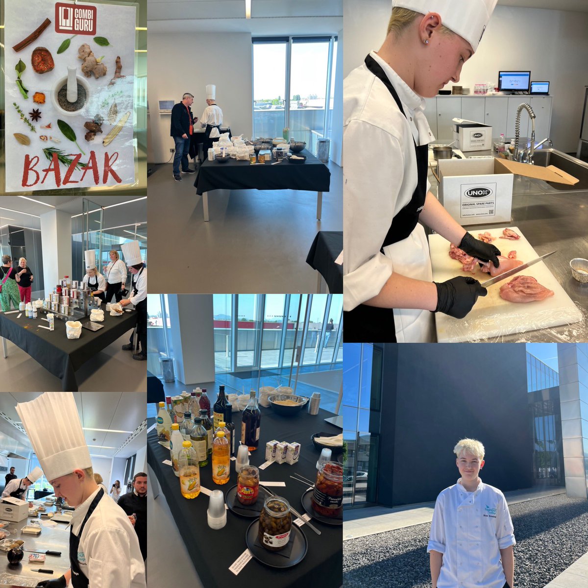Good luck to Boe one of our level 3 students from the <a href="/yourCOPC/">City of Portsmouth College</a> <a href="/UnoxUK/">Unox UK Ltd</a> who is competing today in the Combi Guru challenge today here in Italy, go smash it Boe #Proud #cheflife #Chefs #Students #empower #Italia