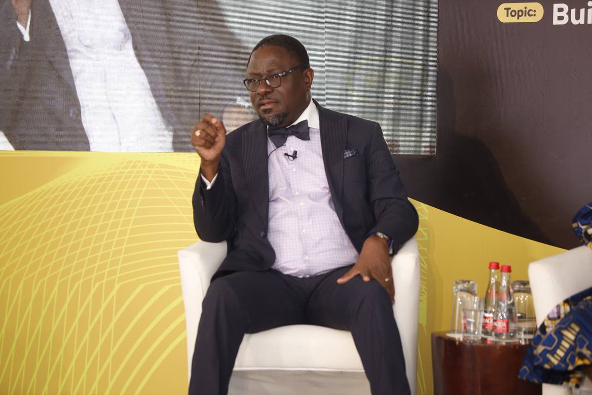 MTNGhana's tweet photo. “Scancom is a very good example of a resilient business.”
Dr. Humphrey Kwesi Ayim-Darke
#MTNBusinessBreakfast #Partner4Growth https://t.co/n6cinSYL1X