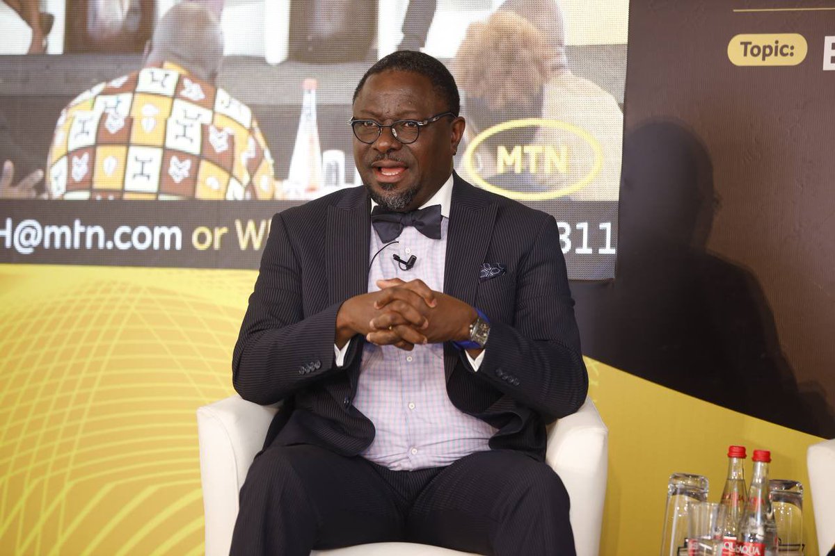 MTNGhana's tweet photo. “Scancom is a very good example of a resilient business.”
Dr. Humphrey Kwesi Ayim-Darke
#MTNBusinessBreakfast #Partner4Growth https://t.co/n6cinSYL1X