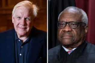 VABVOX's tweet photo. If Justice Ketanji Brown Jackson had taken $150k in tuition fees from a billionaire like Clarence Thomas did from Harlan Crow, the GOP would be demanding her resignation.
Clarence Thomas must resign. https://t.co/NSBHbw5BHP