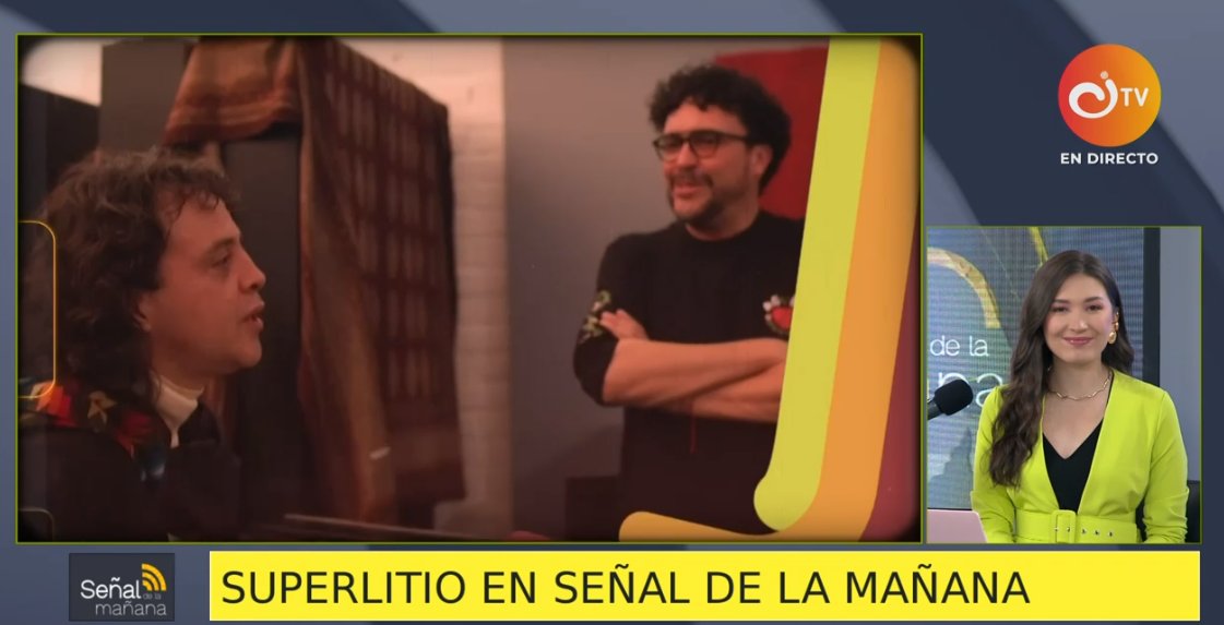 🔴🎥 #SeñalDeLaMañana | Hoy nos acompaña la banda caleña <a href="/Superlitio/">S U P E R L I T I O</a>, que nos sigue sorprendiendo con 'X Revisitado', su más reciente trabajo discográfico, el cual revive los clásicos que han marcado su carrera 🎶.

¡Conéctate! 💻📲 canalinstitucional.tv/envivo
