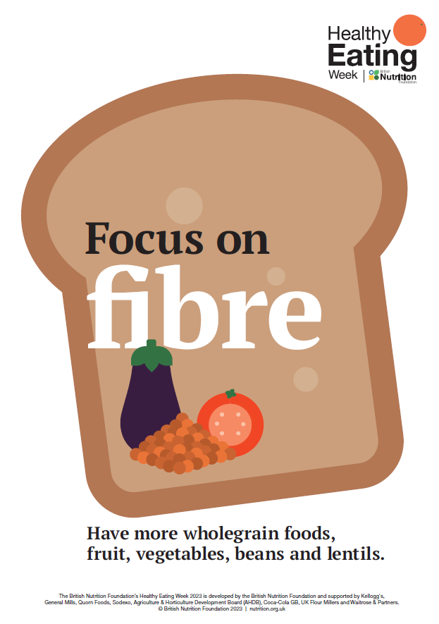 FIBRE helps keep our gut healthy & can reduce the risk of  developing heart diseases & stroke! Register for Healthy Eating Week from 12-16 June 2023 & get free science based resources on ways to include more fibre in your diet.   nutrition.org.uk/healthy-eating…
#HEW23 #ForEveryone