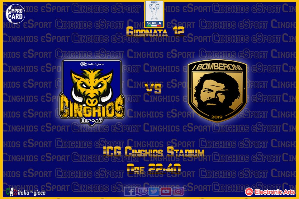 Cinghios_eSport's tweet photo. ๐๐๐ฅ๐๐๐๐๐ช
๐๏ธโฝ๏ธ๐ฎ 12 ยช Giornata di #SerieA @LIPC_network
๐ฅ22:30
๐@IBomberoni
๐บLive: https://t.co/VwpSSnjKCY
#italiachegioca #myprocard #proleague #proclub #cinghios #eSports #esportsitalia #FIFA23
@MyProCard @EsportsTweeter @CaveaIO @pctransfermarkt @tanadelproclub https://t.co/oghKDT9Elm