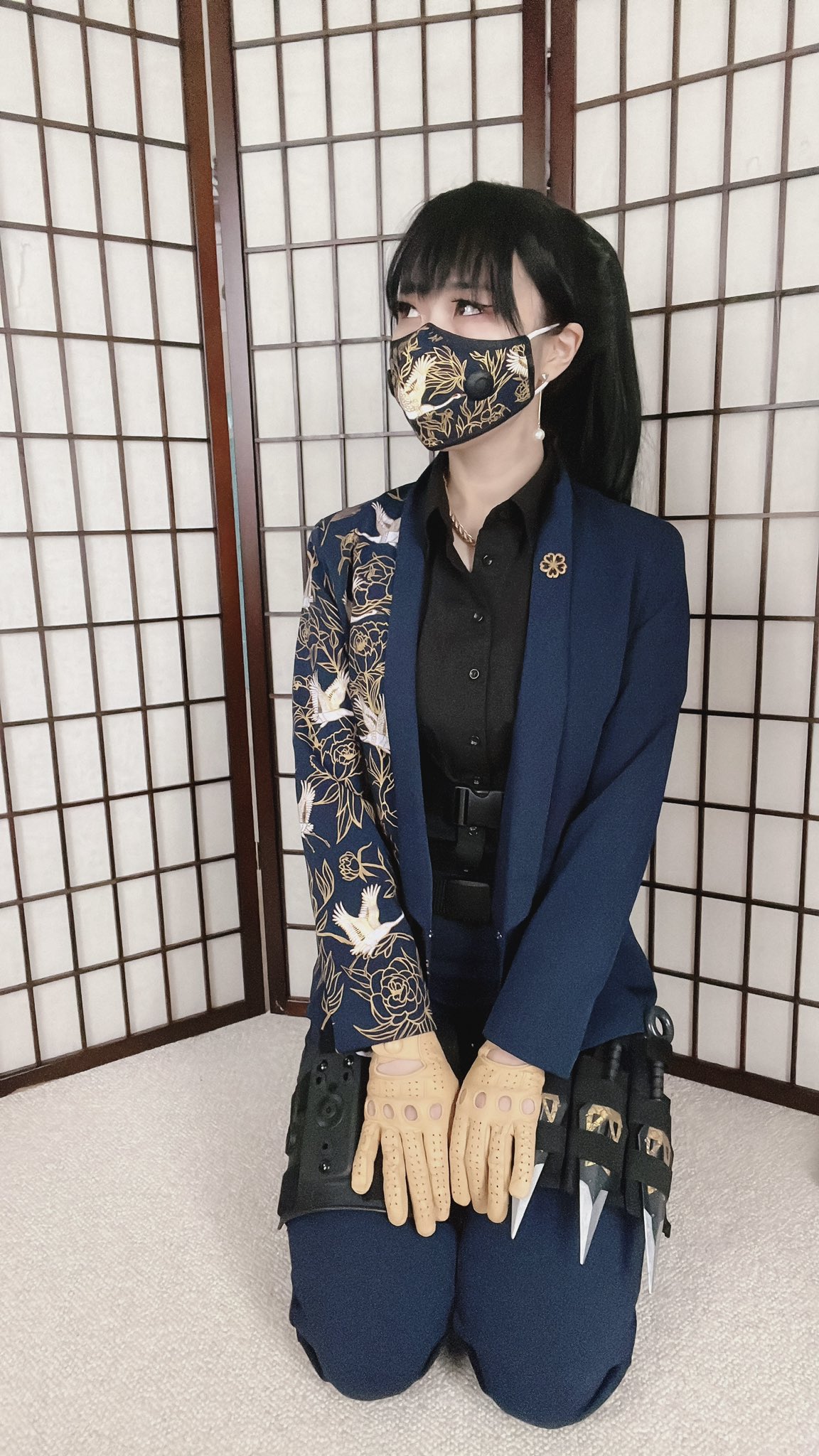 Sonagi 🫧 on X: Azami waits patiently, awaiting new mission details. Shes  badass but I imagine she has a very sweet side too~ …maybe -  RainbowSixSiege Azami Cosplay t.coObxFQ2WrIo  X