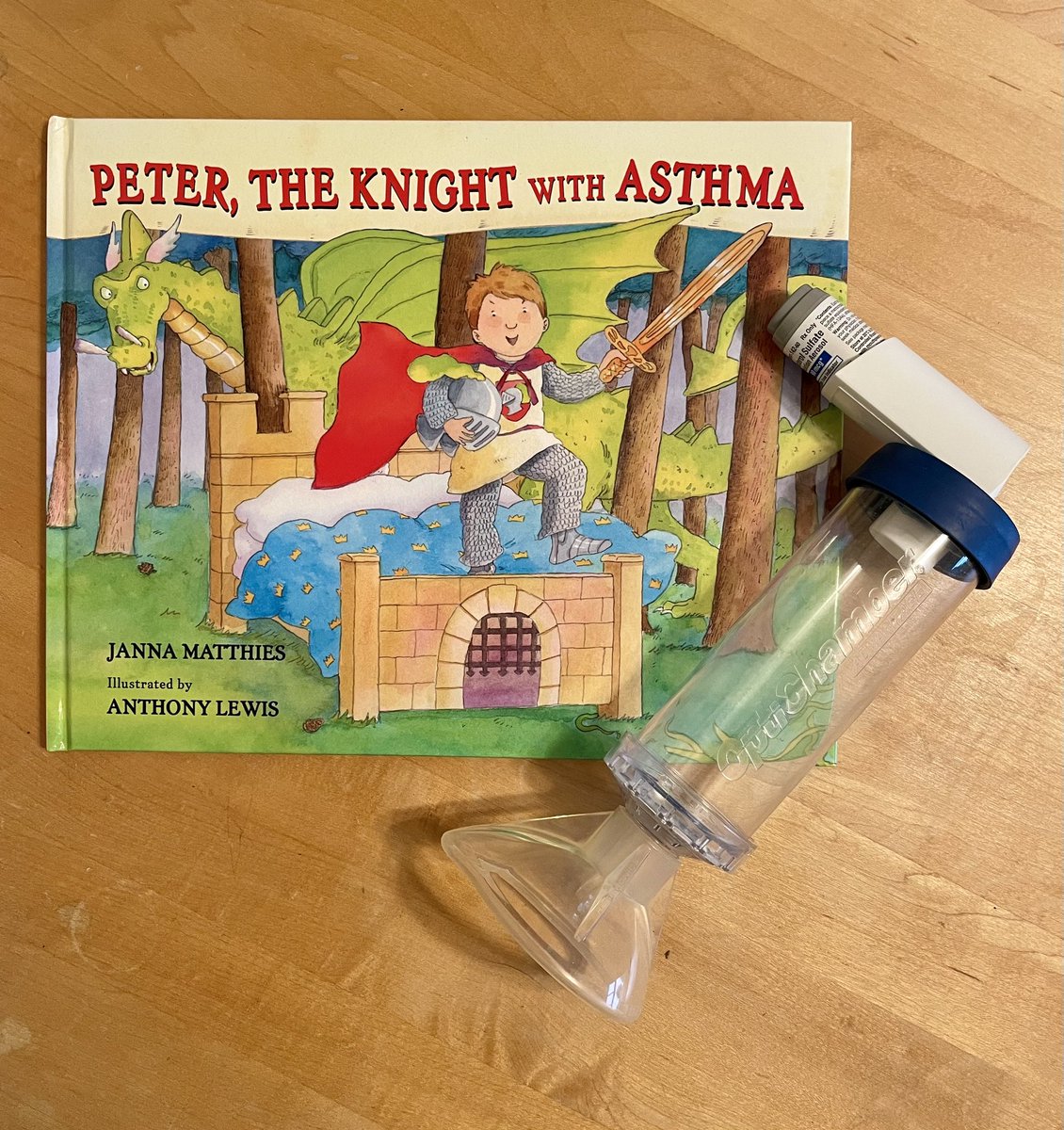 🎉 The winner of a copy of PETER, THE KNIGHT WITH ASTHMA is <a href="/ilovetchng/">Momofthree</a>!Hope your son and his 1st grade class enjoy it! Thx all who entered in honor of #asthmaawarenessmonth.