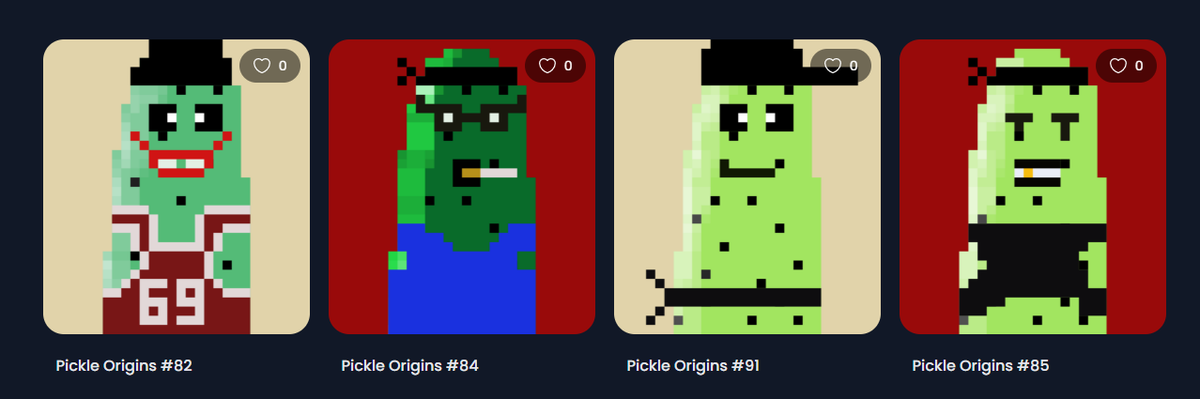 <a href="/SolMintDaily/">SolMints 🟠</a> minted PICKLE ORIGINS BY <a href="/PickleAdvNFT/">AdventurePickles</a>, SUI freemint with 333 supply lfgg