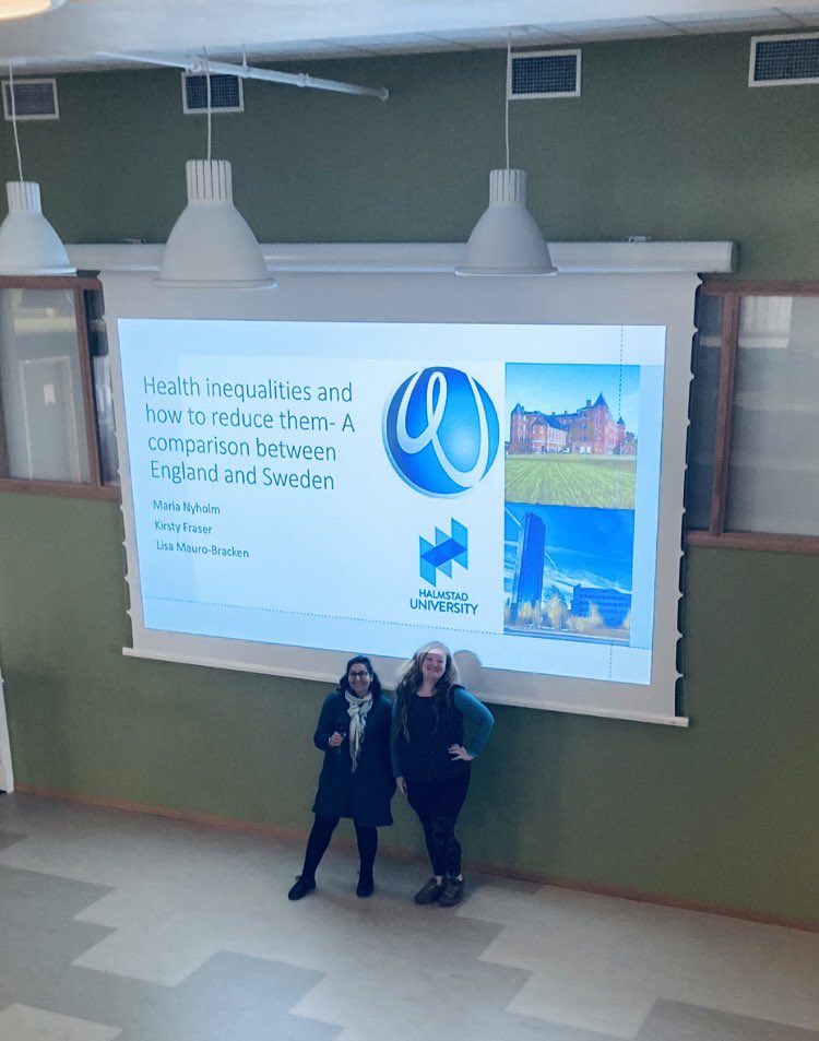 Child & Adolescent Mental Health UW (@camh_uw) on Twitter photo Lecturers Kirsty & Lisa are visiting <a href="/HogskolanHstd/">Högskolan i Halmstad</a> to talk about health inequalities, children’s rights and public health. Lecturers Kirsty & Lisa are visiting <a href="/HogskolanHstd/">Högskolan i Halmstad</a> to talk about health inequalities, children’s rights and public health.