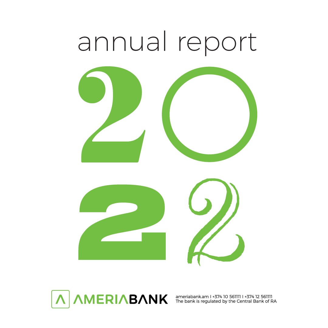 AmeriaBankCJSC's tweet photo. ✅We are happy to announce that our Annual Report with audited financial statements for the financial year ended on 31 December 2022 has been published.
Follow the link to access the full report: https://t.co/Qd9e2sAhPa
#Ameriabank #AnnualReport #Ameria https://t.co/DjW6SfmjPe