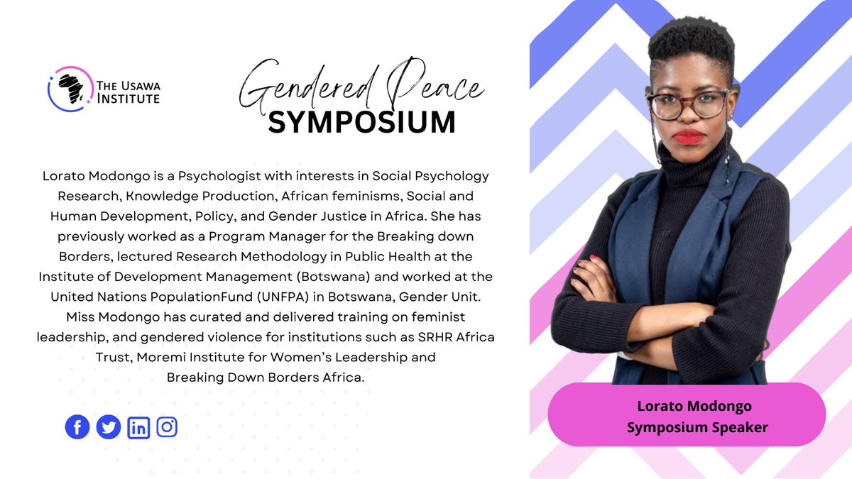 Join <a href="/UsawaInstitute/">The Usawa Institute</a> Gendered Peace Symposium &amp; explore the intersection of peace &amp; gender equality. Learn how to promote gender equality within a peace framework.  👉bit.ly/GPSymposium2023 happening now <a href="/GimacNetwork/">GIMAC Network</a> <a href="/edu_transformer/">Transform Education</a> <a href="/UNGEI/">UN Girls' Education Initiative</a> <a href="/WCOZIMBABWE/">Women's Coalition of Zimbabwe</a> <a href="/Peace_Women/">WILPF Women, Peace and Security</a> <a href="/T4EduC/">T4 Education</a>