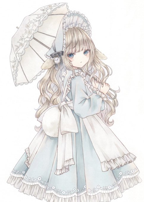 「white umbrella」 illustration images(Latest｜RT&Fav:50)