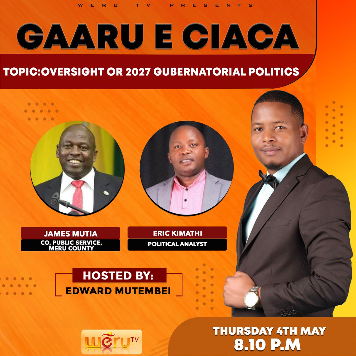 Tonight on Weru TV
#GaarueCiaca