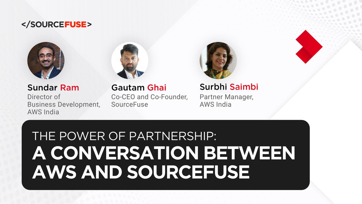 SourceFuse's tweet photo. Celebrating 17 Years of SourceFuse! ๐ Today the โSโ in #LifeATSF stands for stronger partnerships! We invited three very special guests to share their unique perspectives from both sides of the AWS-SourceFuse partnership. Checkout the full video here: https://t.co/oE32VmLNRh https://t.co/eoPI2IVK8x
