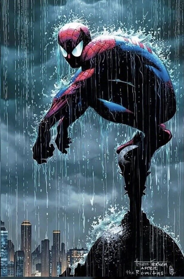 RT @spideymemoir: Spider-Man by Tyler Kirkham after the Romitas! https://t.co/zGGJ8UpmiK