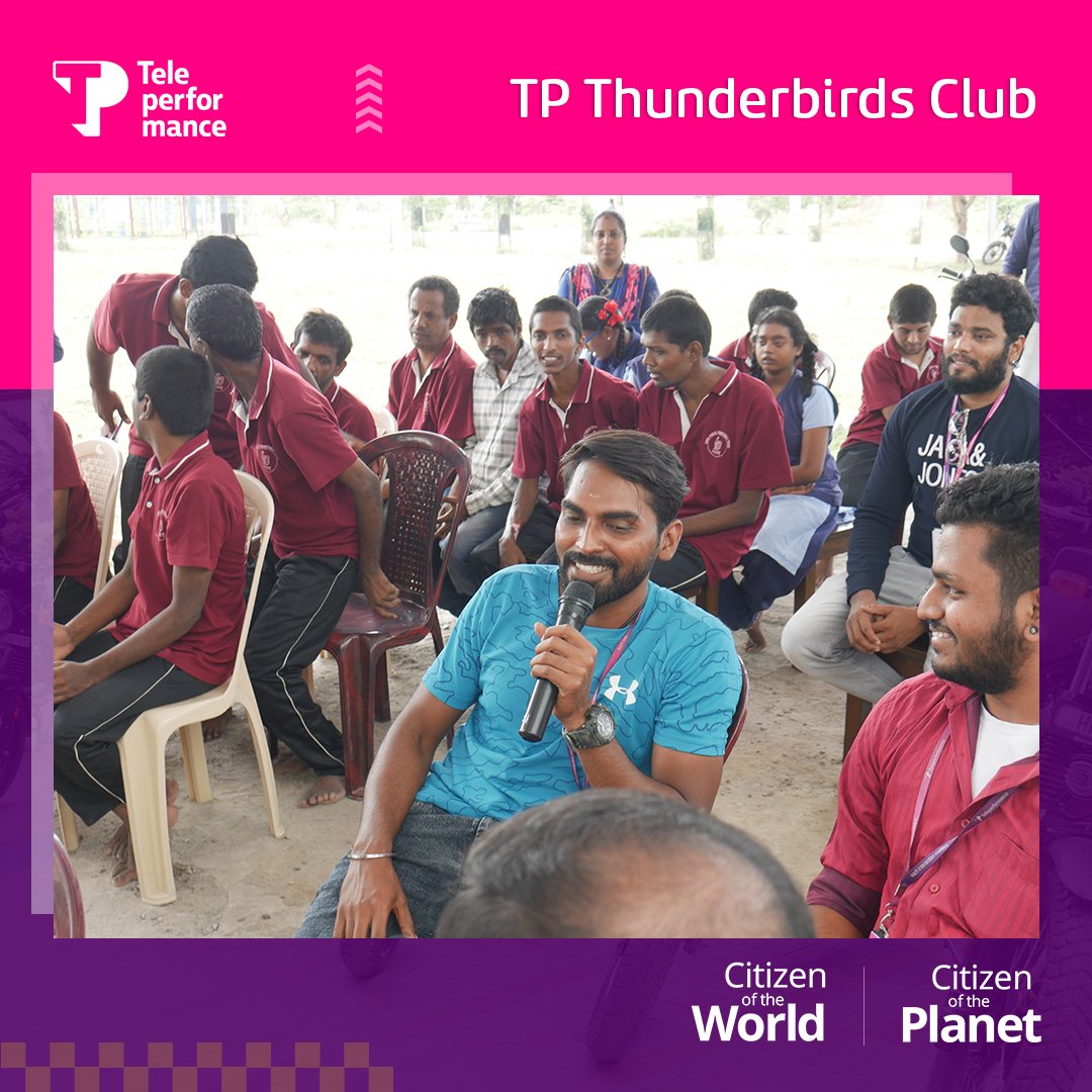 WeAreTPinIndia's tweet photo. A sneak peek of the TP Thunderbirds Club ride at Chennai, India.
More than 25 riders visited the Hope Foundation for a fun session with the children. They enjoyed music performances, & engaged in gardening activities together.
#TPIndia #TPRideForACause #RoyalEnfield #RidePure https://t.co/a33DDPhVyy