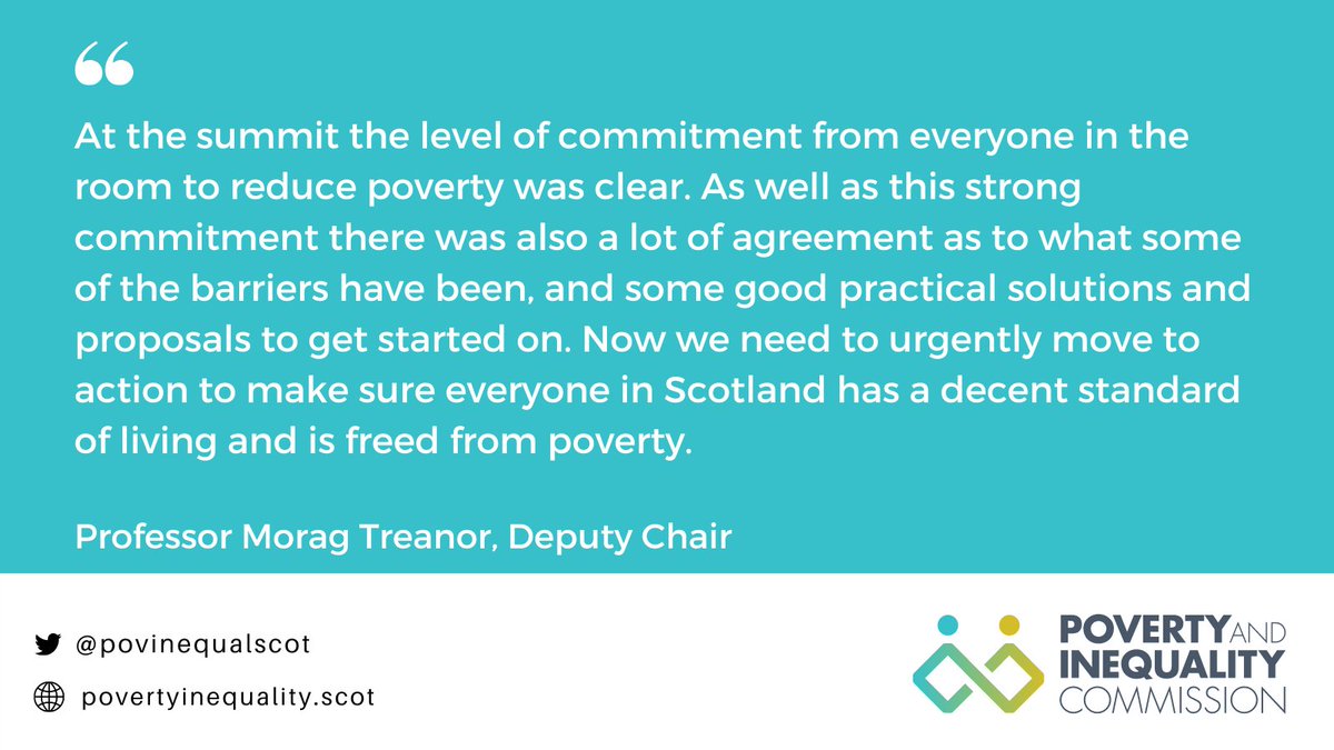 povinequalscot's tweet photo. "Be brave" - We've written about attending yesterday's @ScotGovFM anti-poverty summit, reflections from @MoragTreanor, and what our Experts by Experience panel member Danielle told delegates. https://t.co/E9uGZShYMp https://t.co/SjsiquM7K6