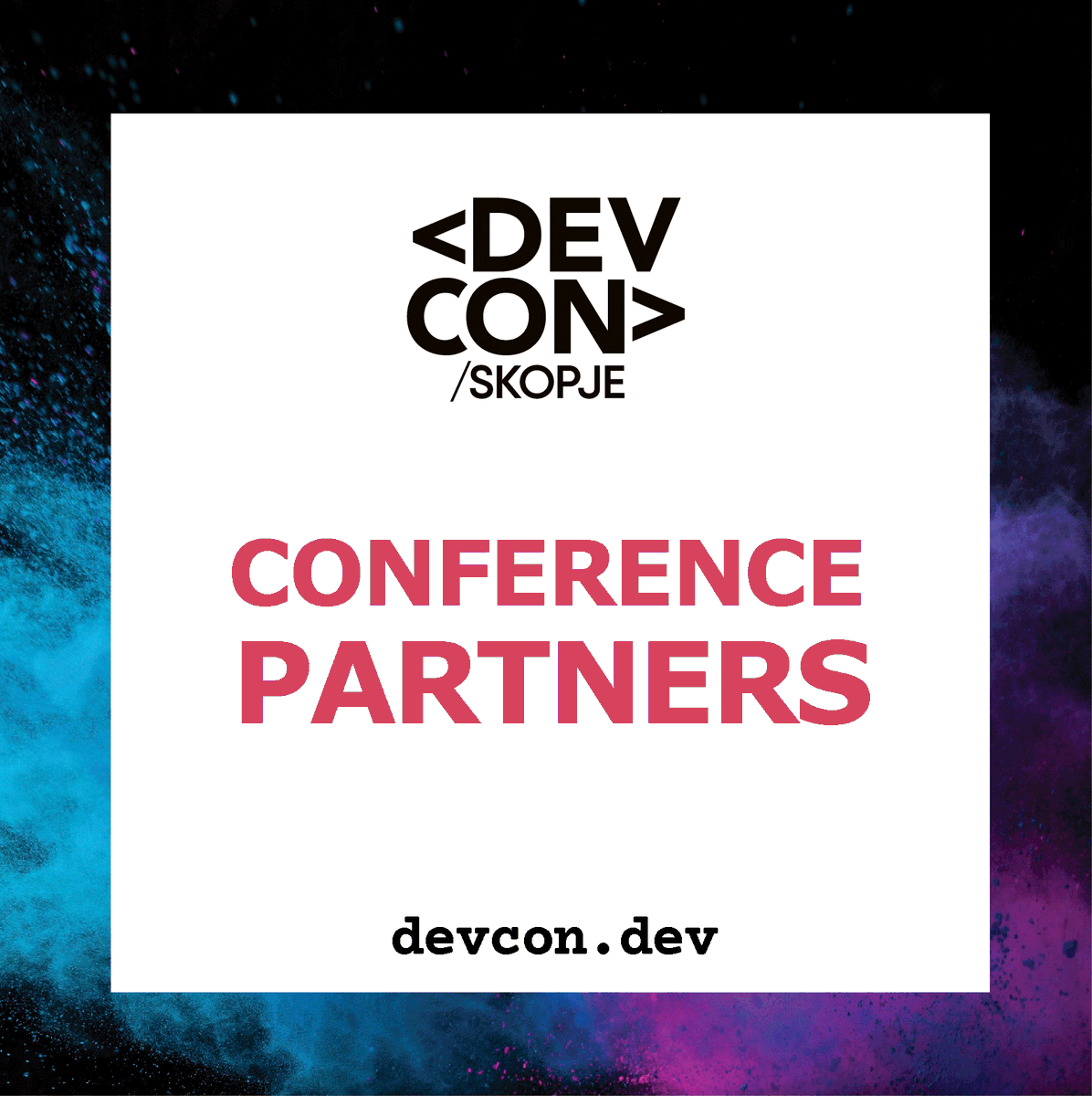 📷Exciting news: this year DevCon Skopje 2023 edition partners are Melon, part of Kin+Carta, Frakton, part of Kin + Carta and Tarmac!