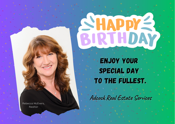 AdcockRealty's tweet photo. Happy birthday to Rebecca McEvers!!!
#ncrealtor #celebrate #birthdays https://t.co/Dn3GFs8tBC
