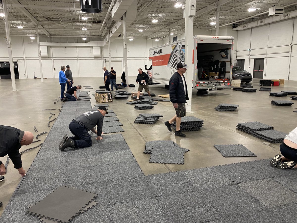 And so it begins OAFC 2033 Booth 12 M&amp;L Supply