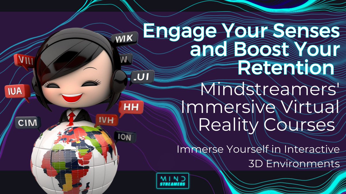 mindstreamers's tweet image. 🤩✨ Are you tired of boring, outdated video courses? 💫💯
With Mindstreamers, you can have immersive and engaging learning experiences in Virtual Reality! 🌟
medium.com/@mindstreamers…

#globallearning #VR#languagelearning #mindstreamers #uniquelearning #innovation #education
