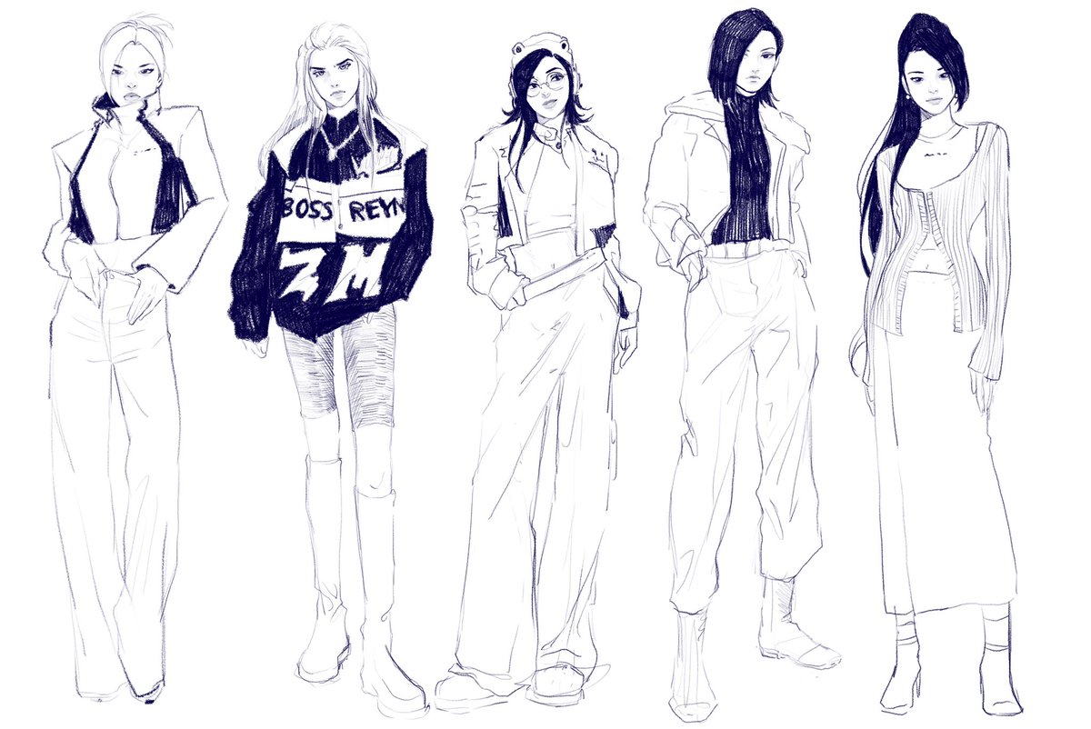revyshithole's tweet photo. Sketch= references from Pinterest ❤️✨ https://t.co/SAW0kcgPOc